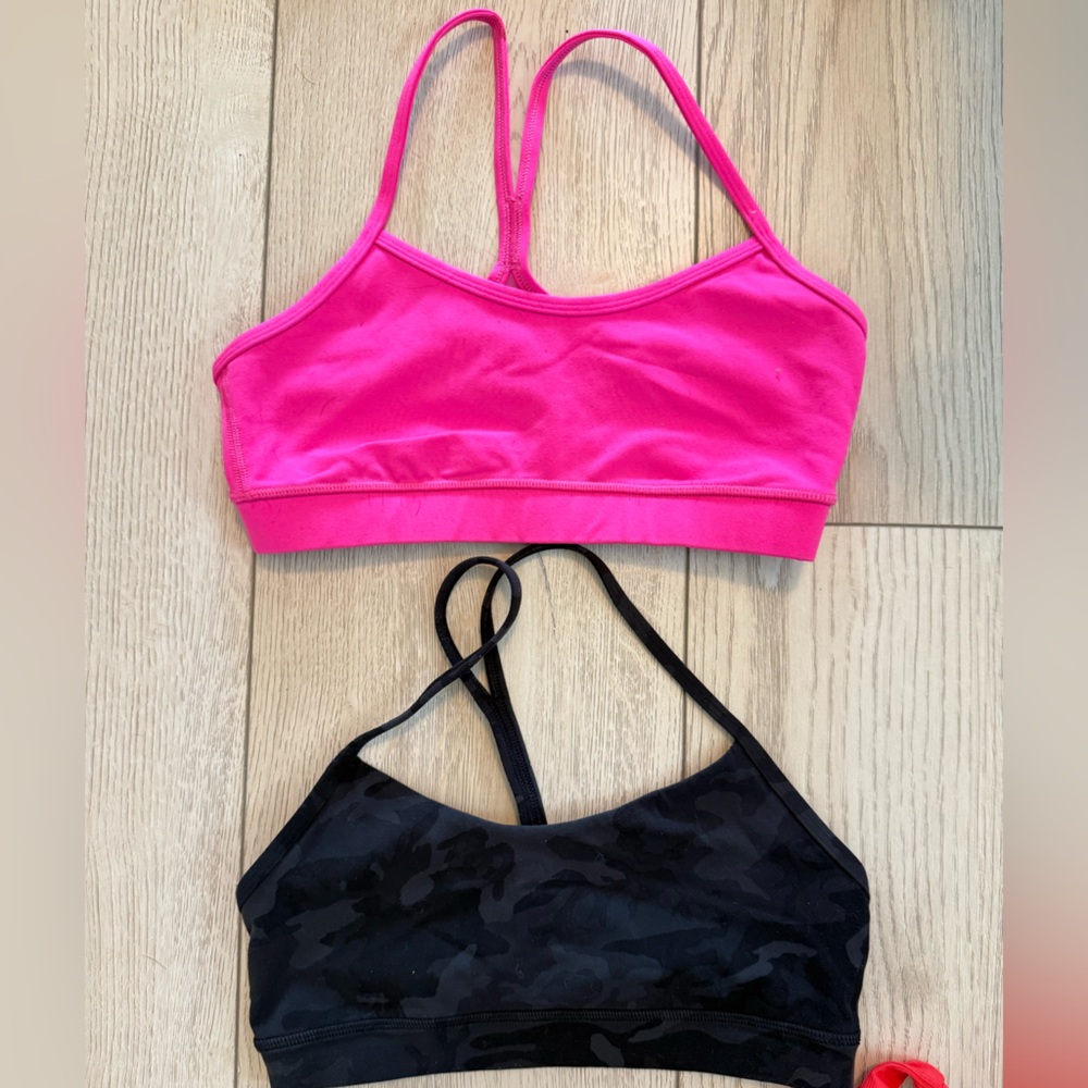 (2) lululemon y bras